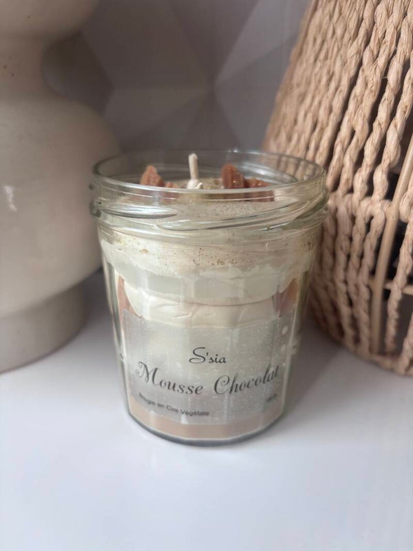 Bougie Mousse Chocolat