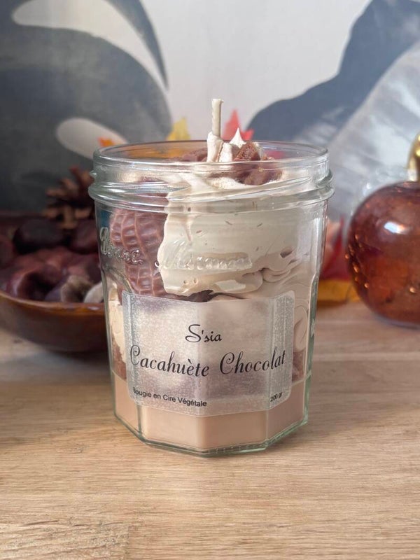 Bougie Cacahuète Chocolat