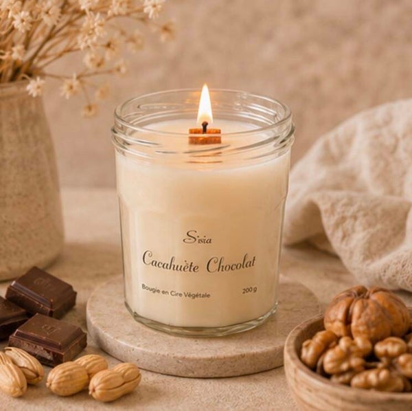 Bougie Cacahuète Chocolat