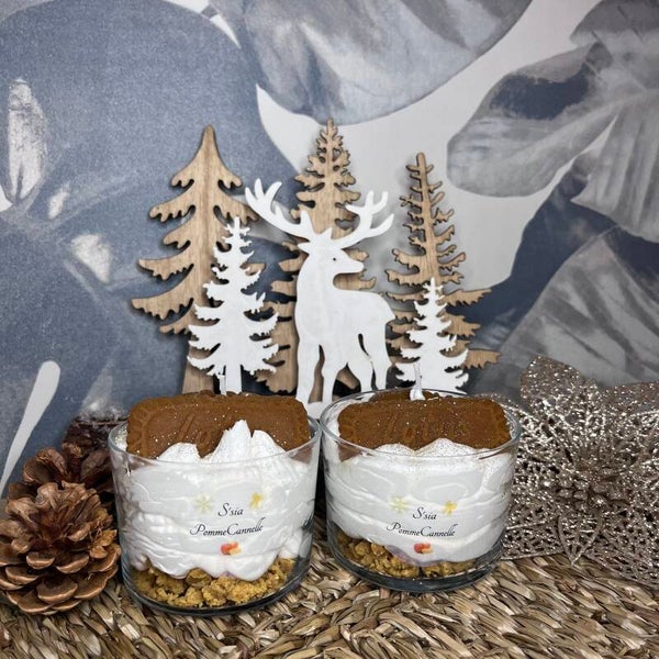 Bougie Pomme Cannelle