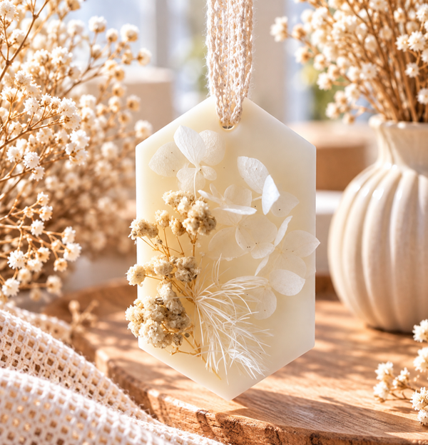 Suspension florale artisanale