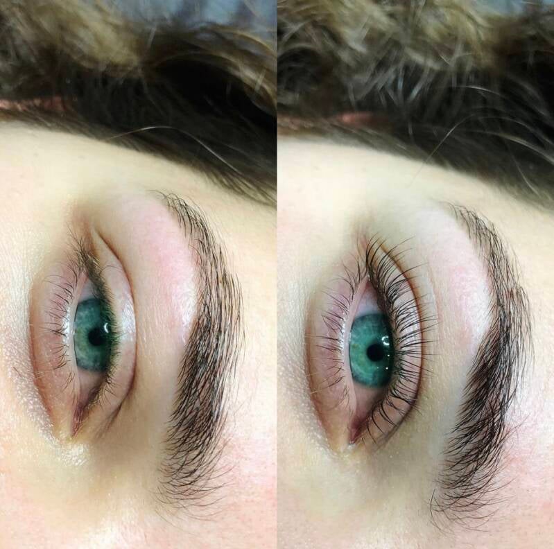 Lashlift en wenkbrauwen harsen en verven