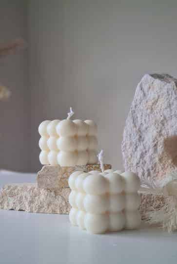 Bubble candle set