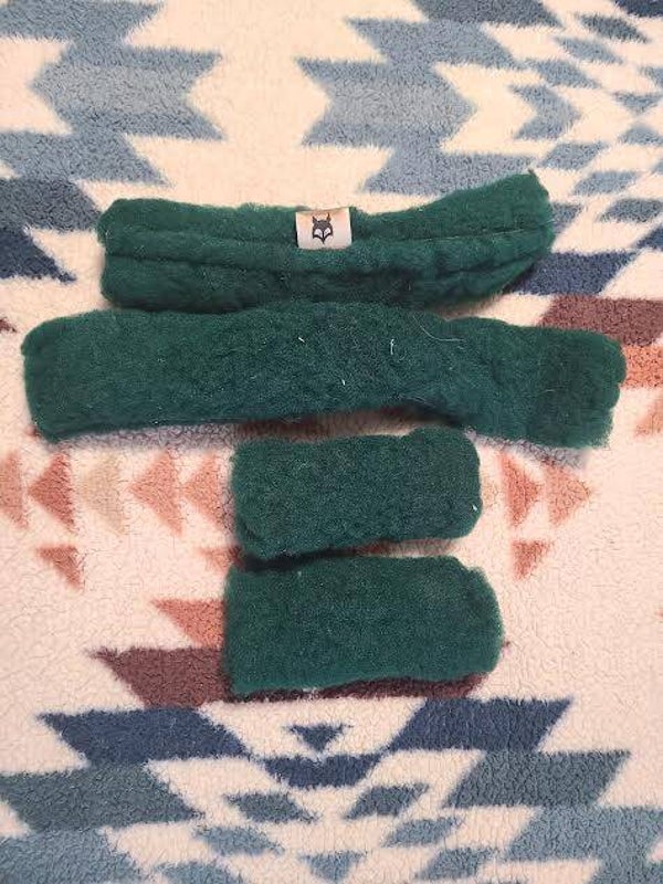 Halter Fuzzies - Green