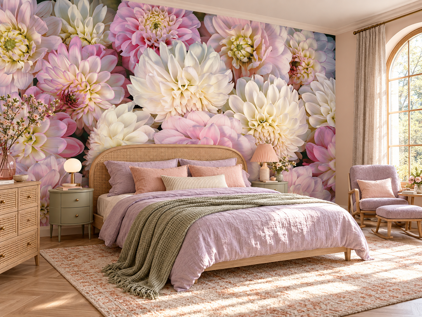 MU1044 - Fleurs de dahlia