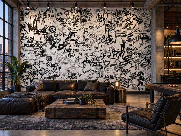 MU1183 - Graffitis en Noir et Blanc