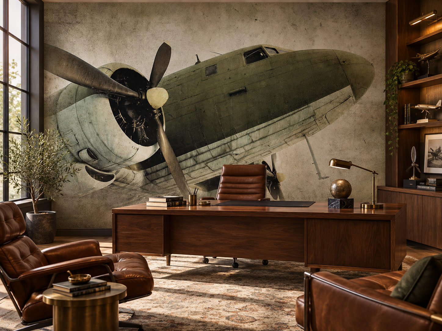 MU1217 - Vieil avion Douglas DC3