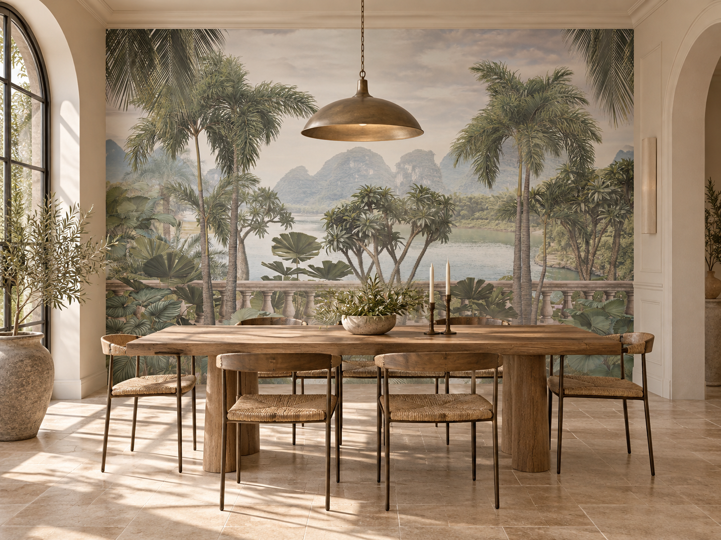 MU1235 - Paradis Tropical avec Texture