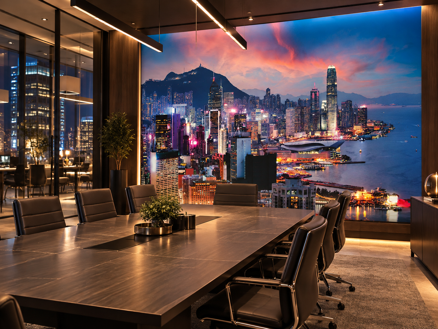 MU1280 - Port de Victoria, Hong Kong