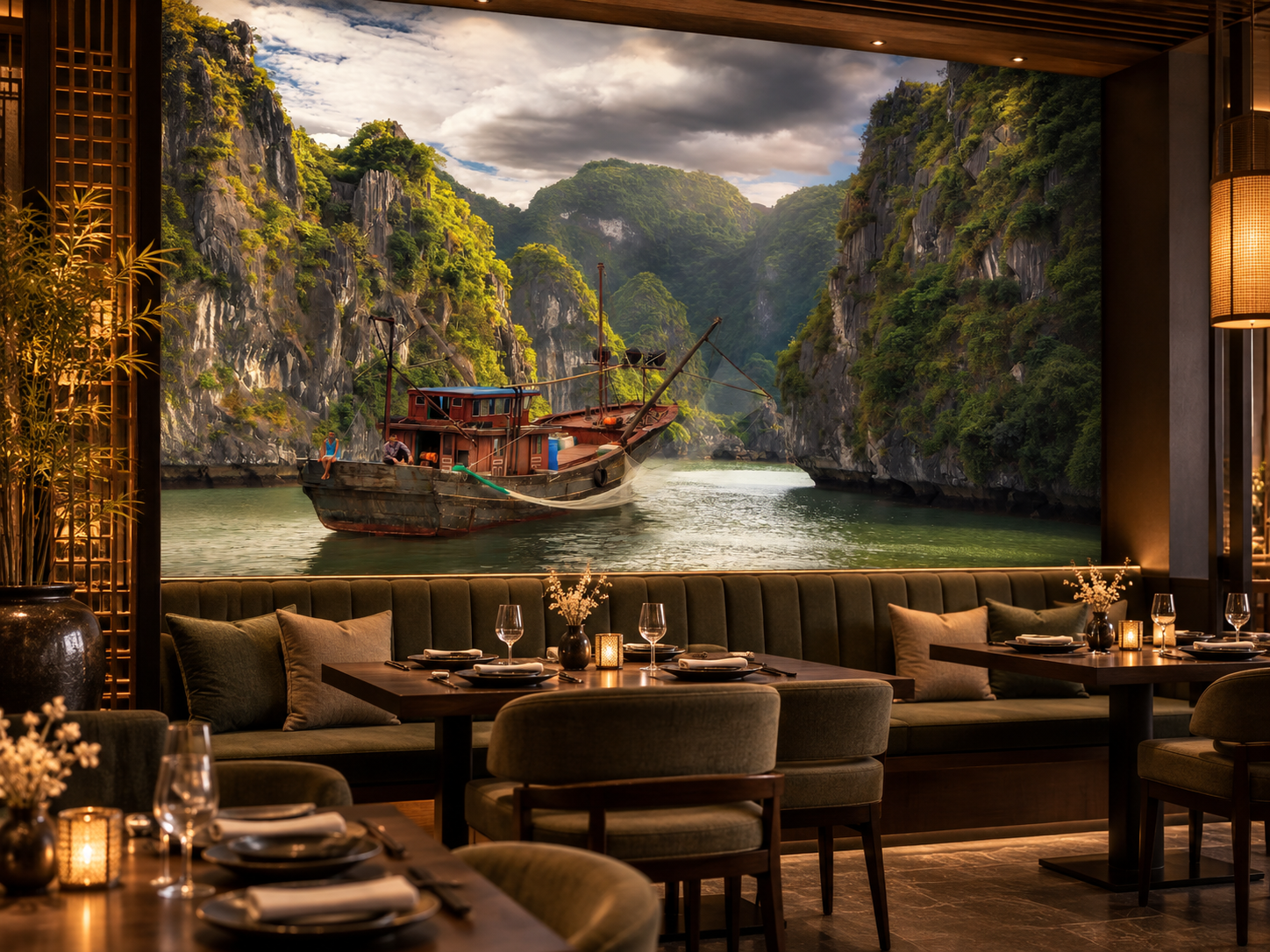 MU1284 - Bateau de Pêche au Vietnam