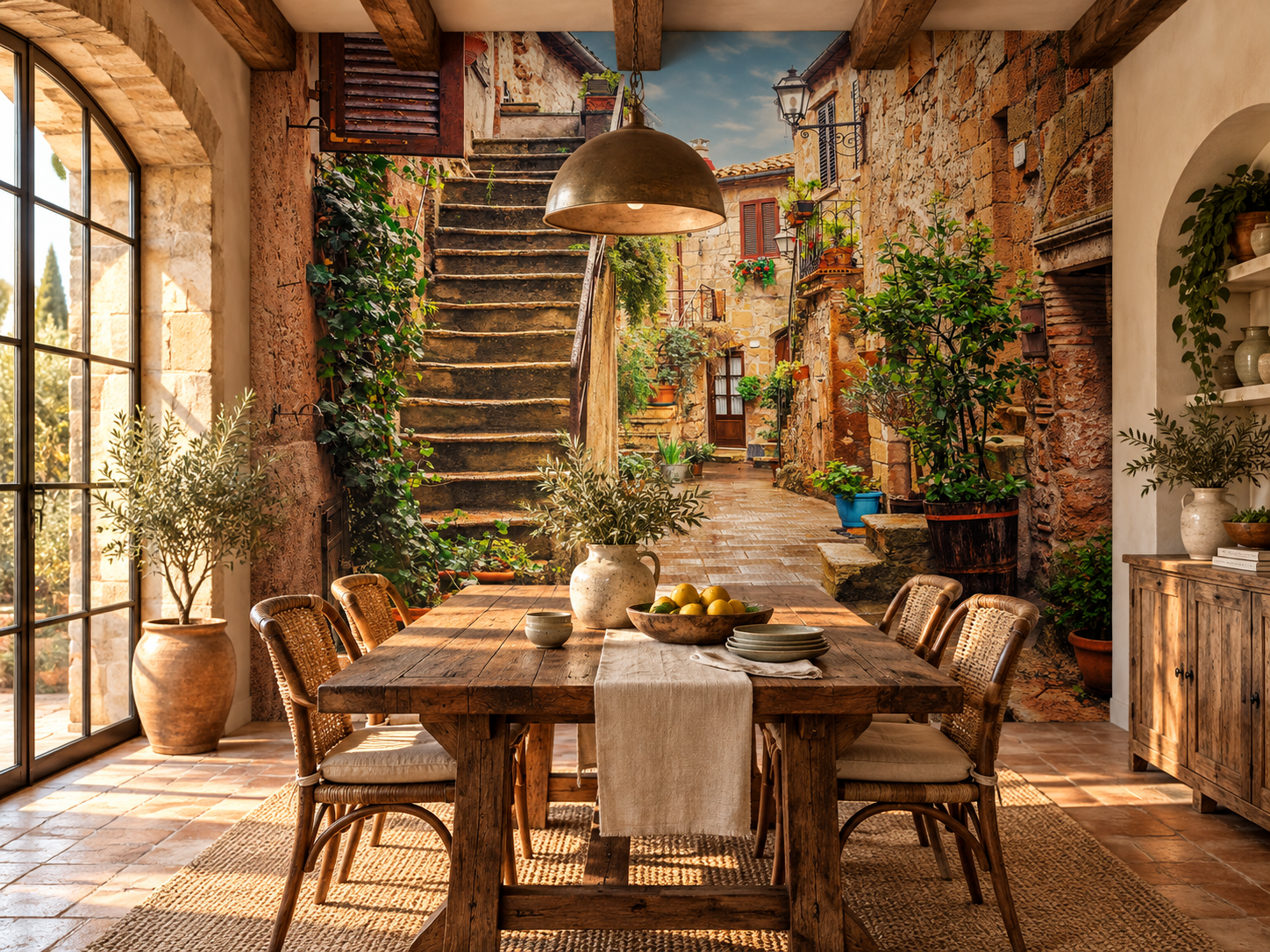 MU1294 - Ruelle à Pitigliano