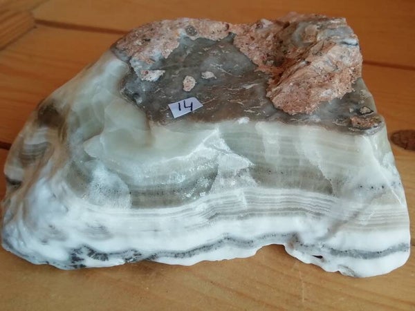 Zebra calciet 409 gram 110x 70x45mm