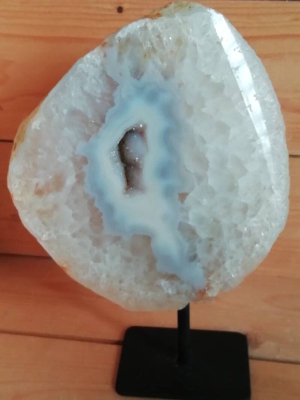 Agaat op standaard 19,5x13cm 707 gram