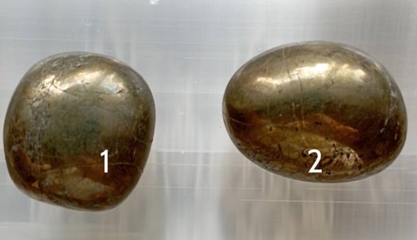 Pyriet trommelsteen 36-38gram 25-31mm