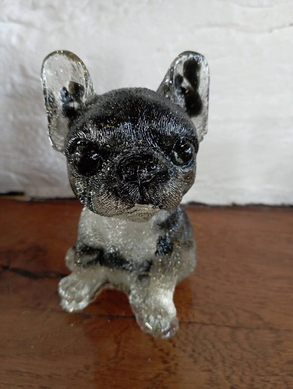 Orgoniet Franse bulldog 10cm