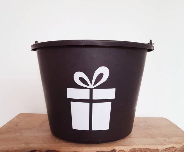 Cadeau-emmer sticker