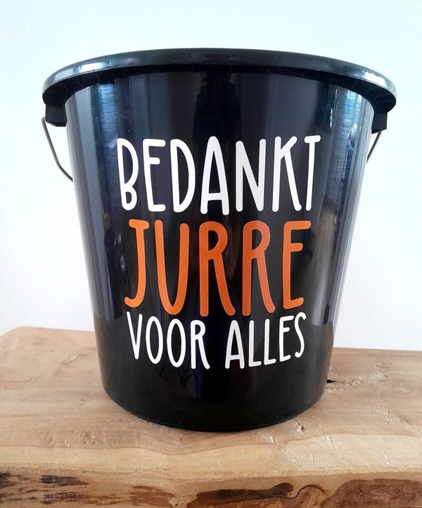 Bedankt voor alles - sticker
