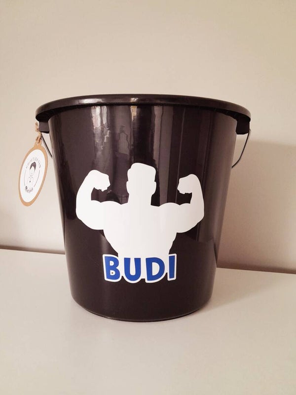 Kracht emmer sticker