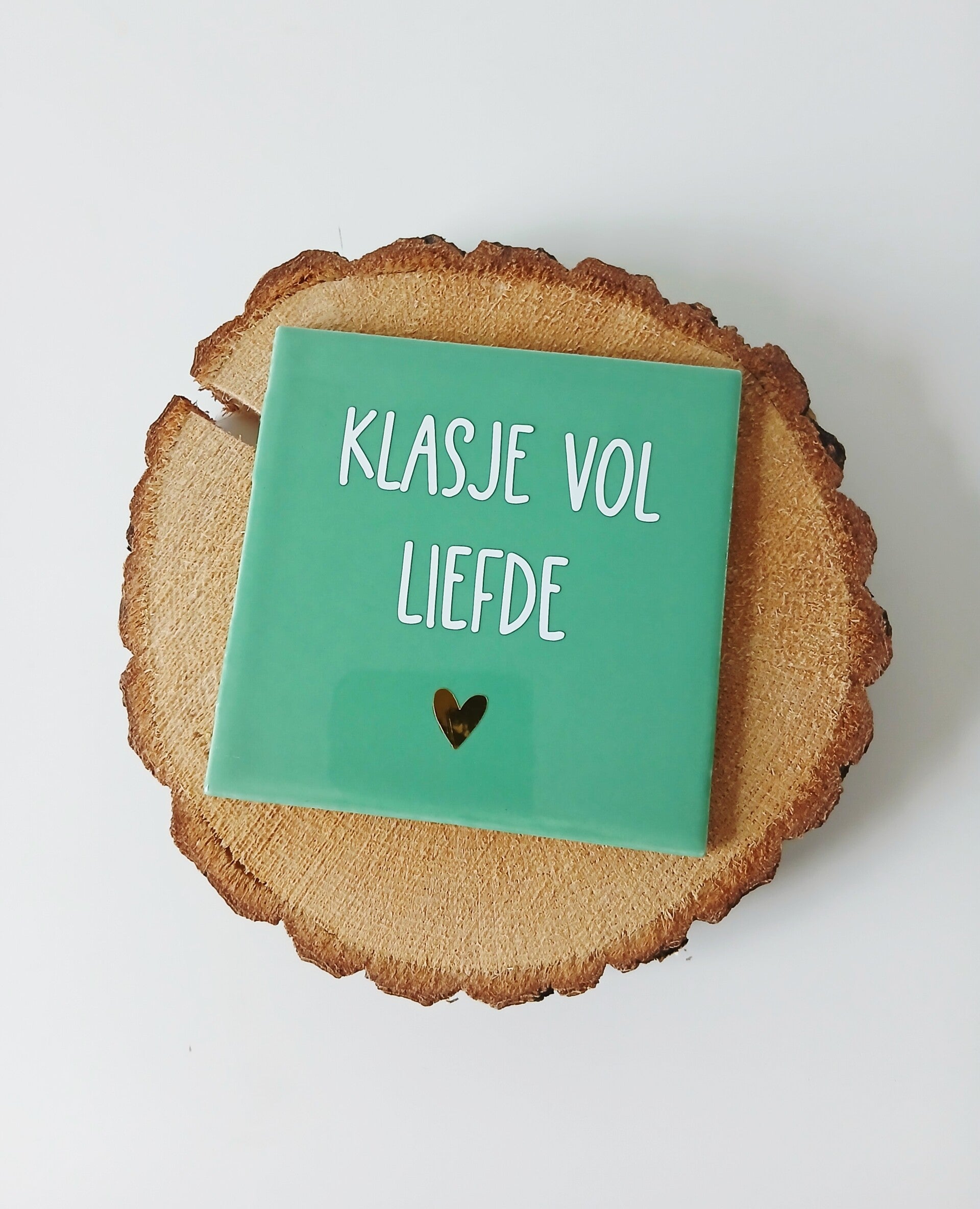 Tegeltje "Klasje vol liefde"