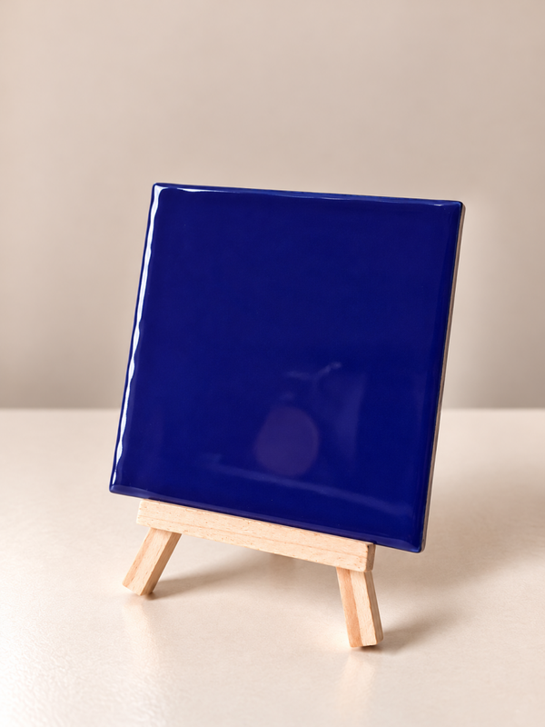 Donker blauw - 10x10cm