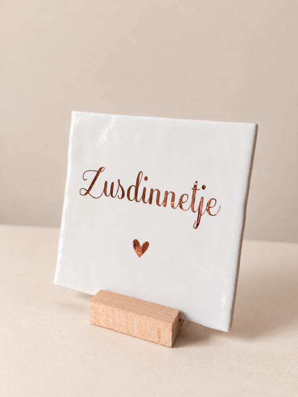 Zusdinnetje - 13x13 cm
