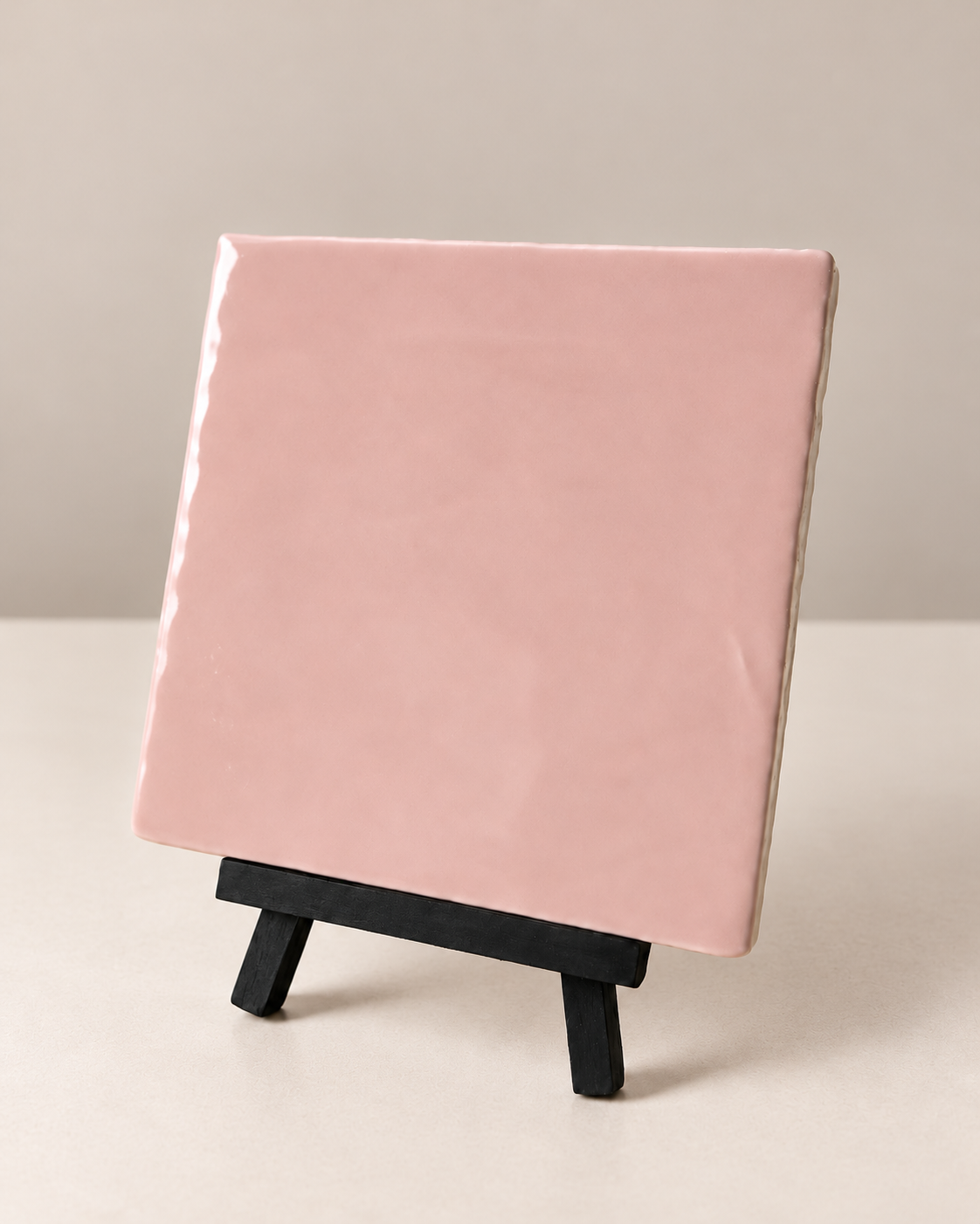 Zwart houten mini schildersezeltje