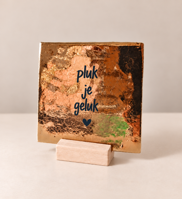 Pluk je geluk - 13x13 cm
