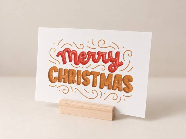 Kerstkaart – Merry Christmas
