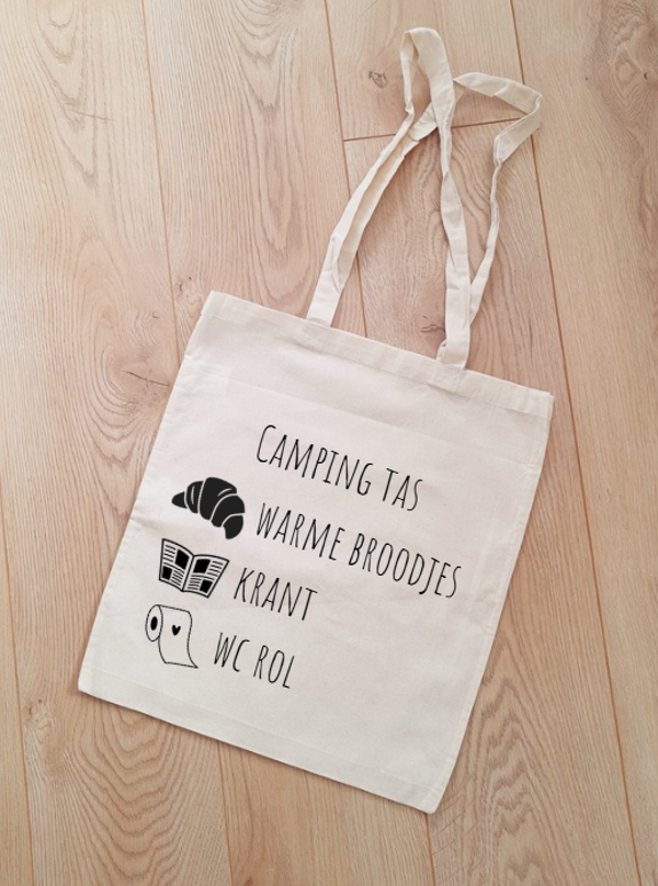 Tote-bag "Camping tas"