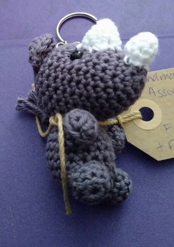 Rhino keyring