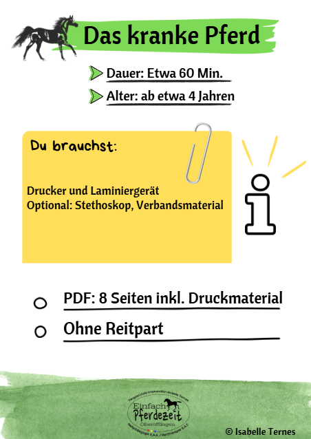 Stundenbild - Das kranke Pferd