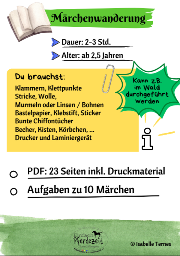 Event - Märchenwanderung