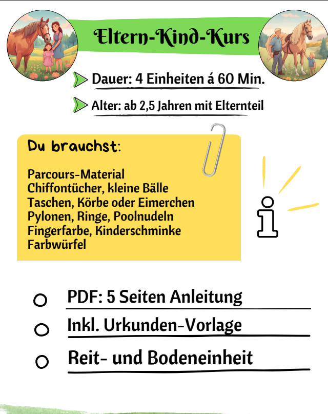 Mehrteilig - Eltern-Kind-Kurs