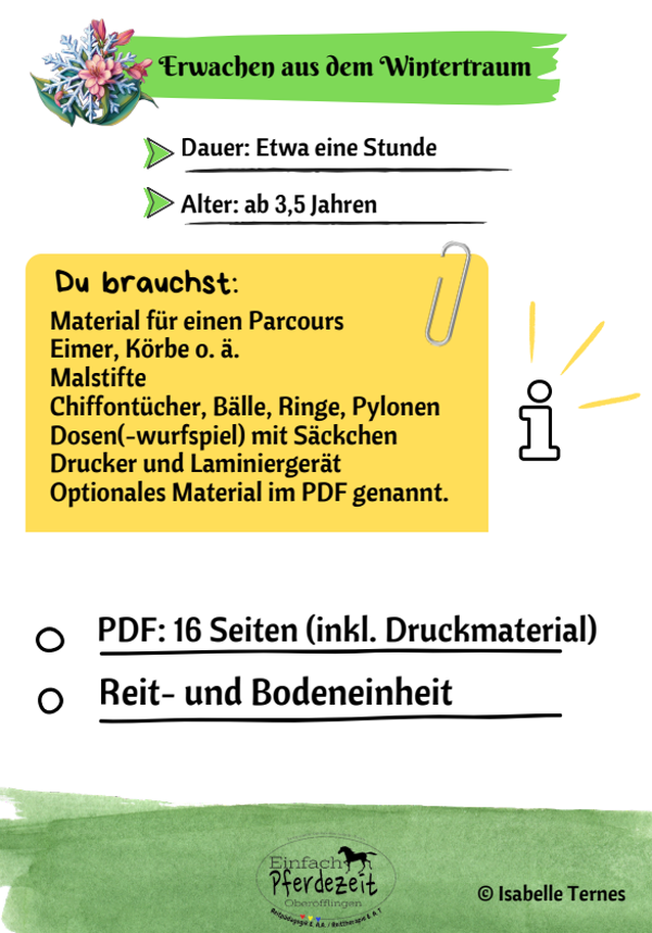 Stundenbild - Erwachen aus dem Wintertraum