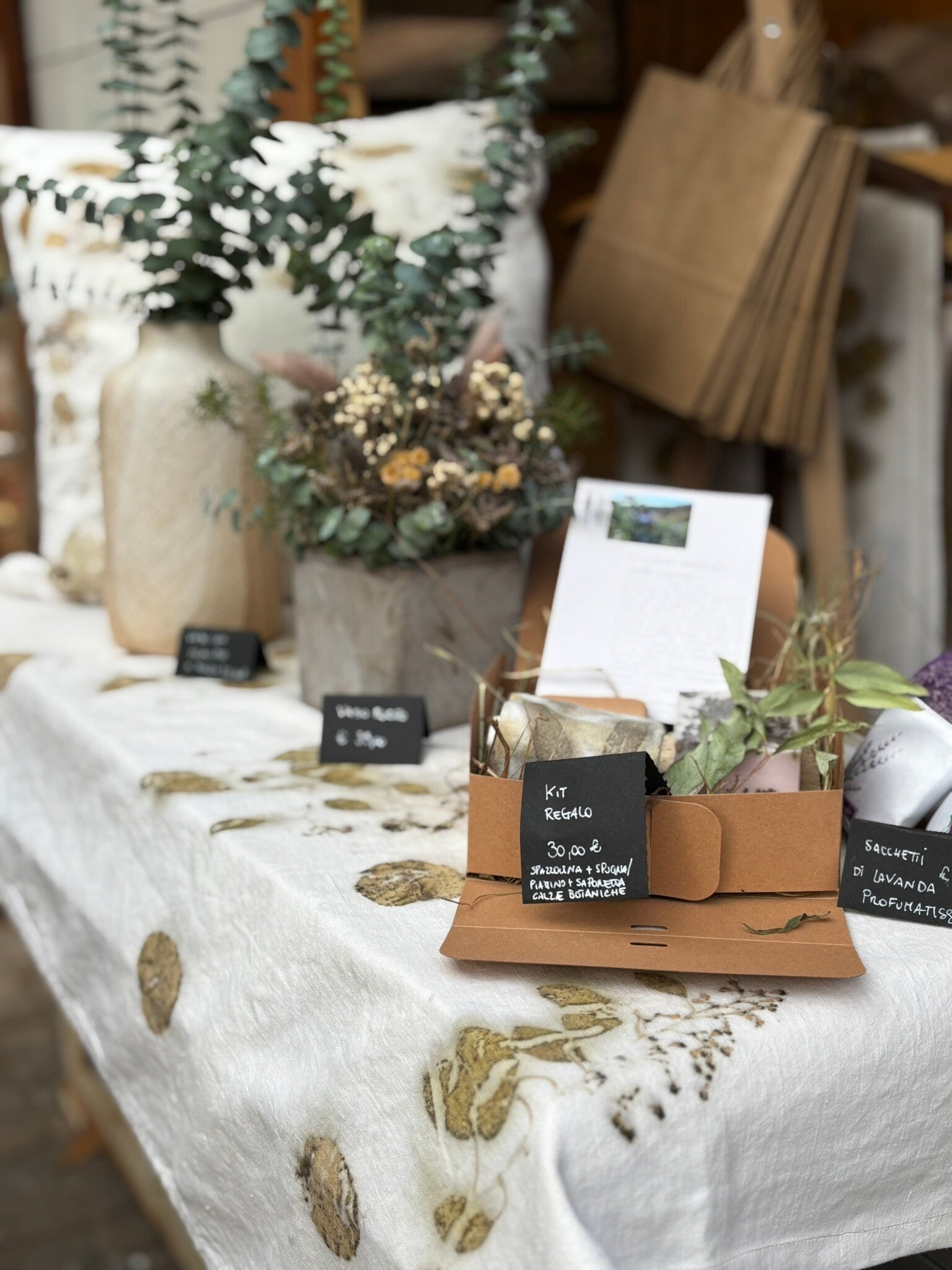 Composizioni regalo: calze botaniche + kit cura mani/piedi + sapone o marmellata