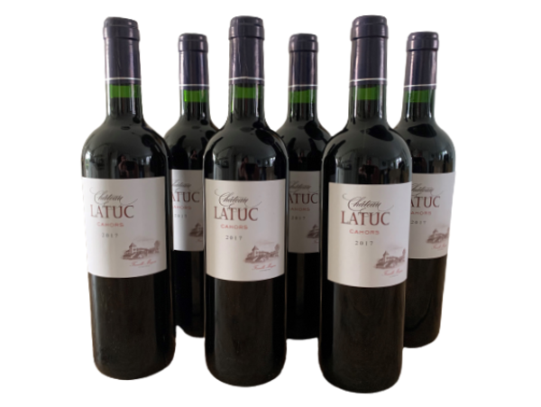 6 x Cahors 2019 - 100% Malbec van Chateau Latuc