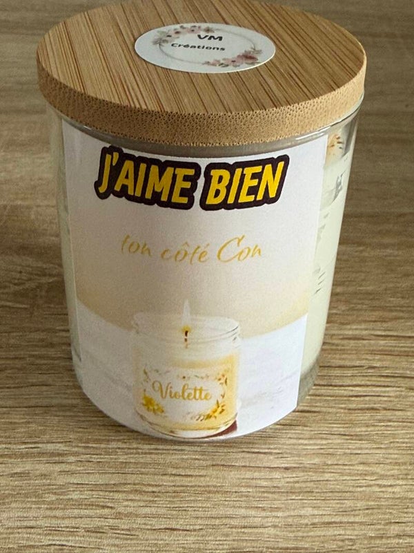 Bougie J’AIME BIEN
