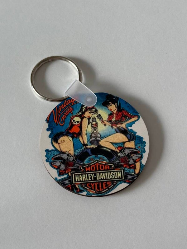 Harley Davidson Pin Up
