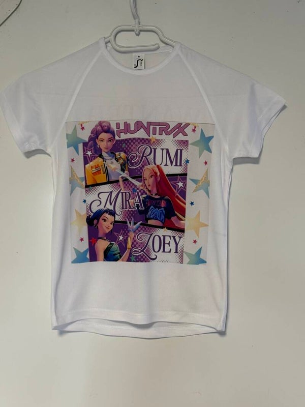 Tee shirt Huntrix KPOP