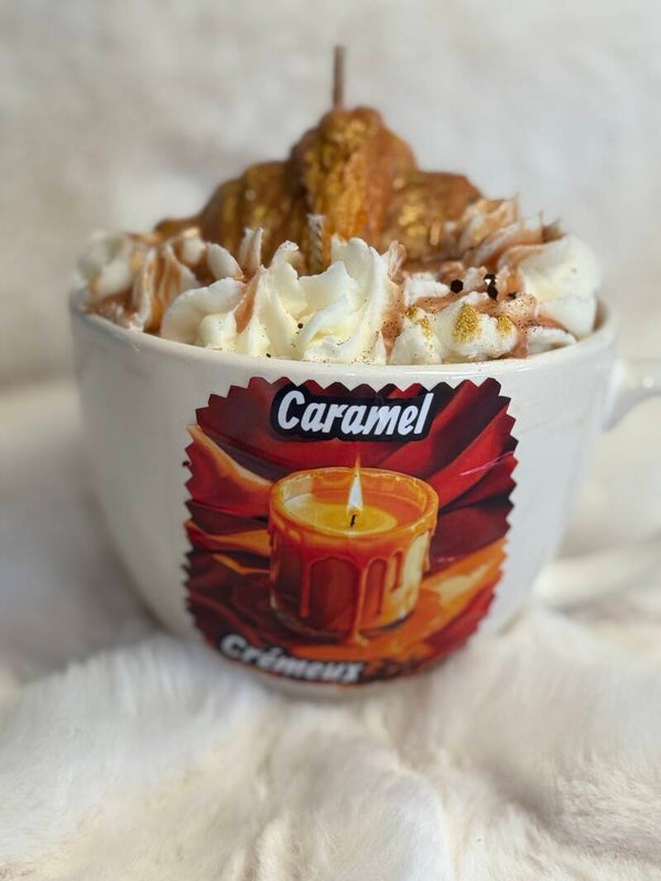 Bougie XXL Caramel Crémeux