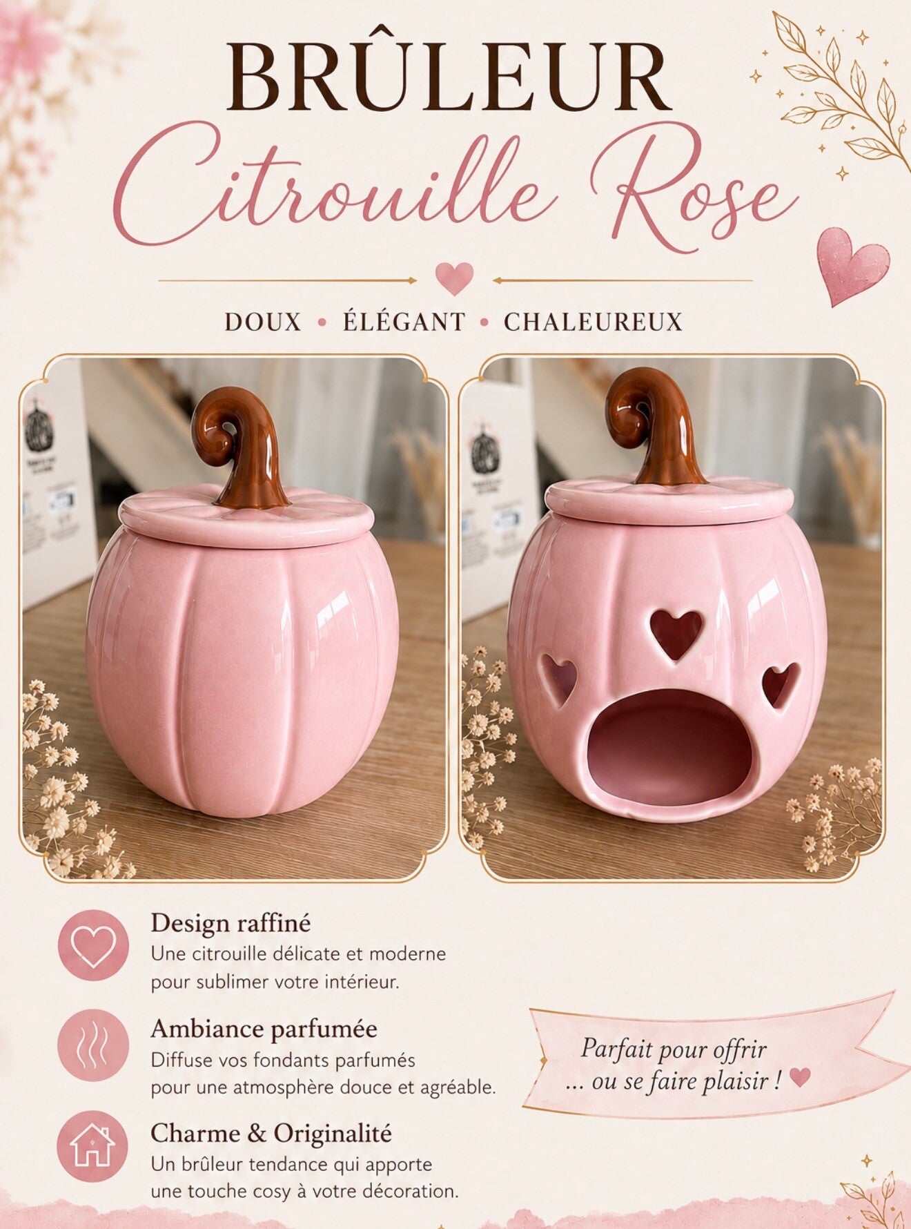 Citrouille Rose