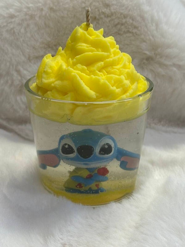 Bougie Stitch pomme d’amour