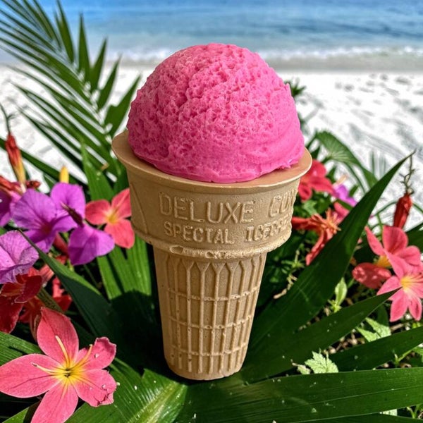 Cornet de glace Noix de coco