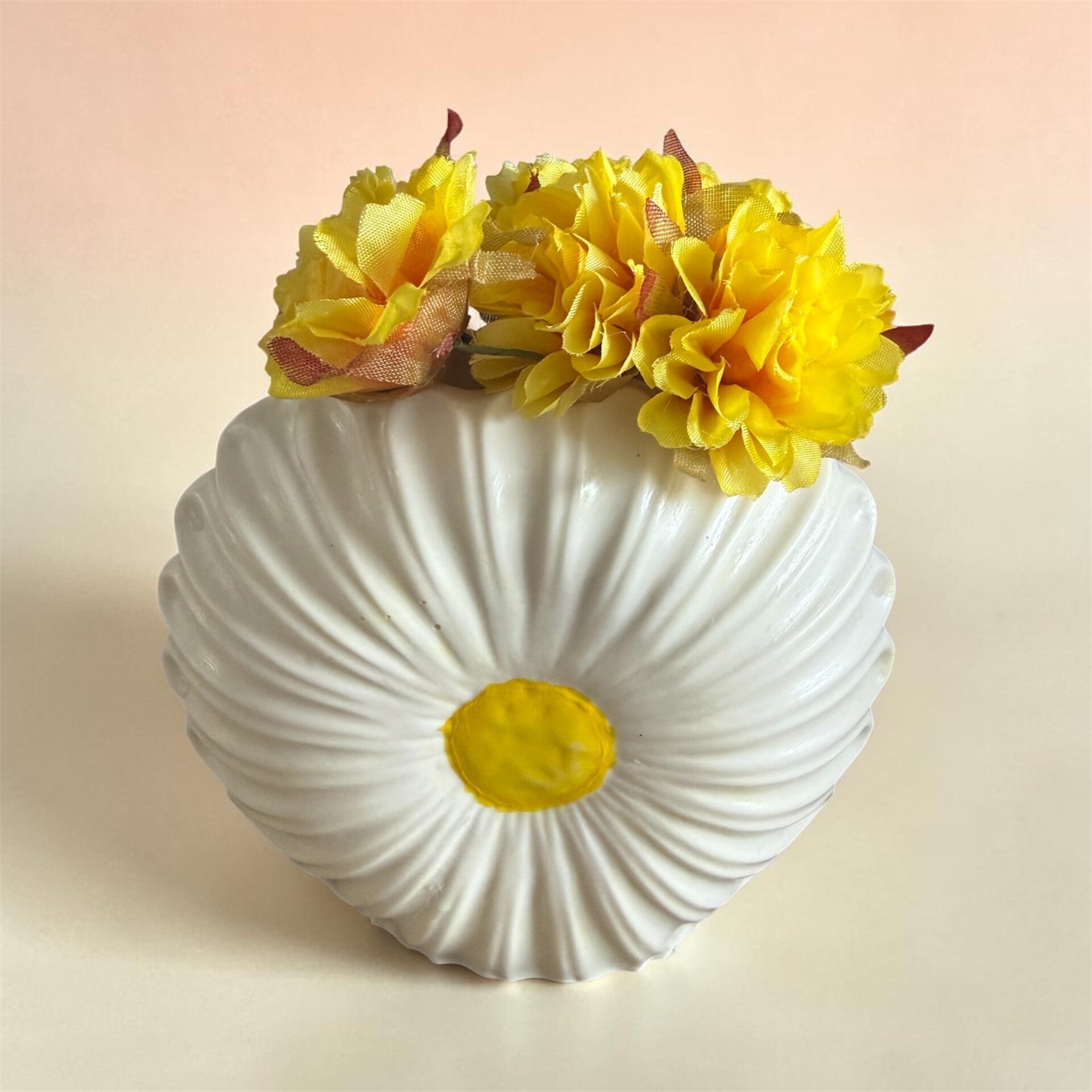 Ensemble vase et fleurs