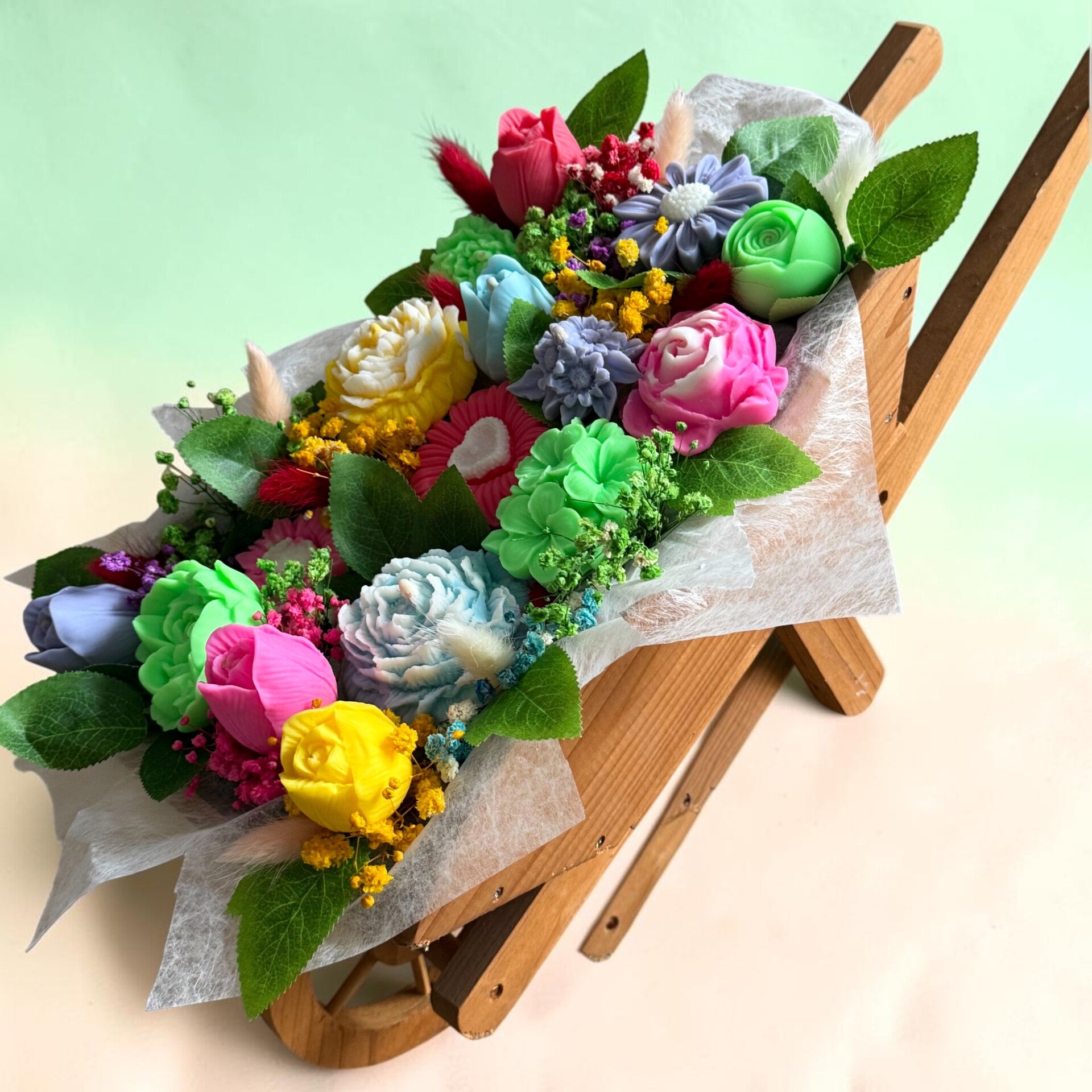 Brouette florale adoucissant