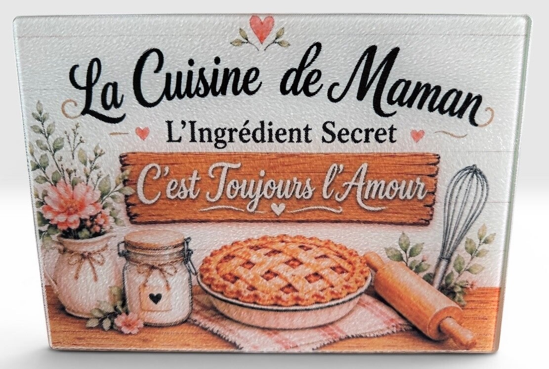 Planche à découper maman