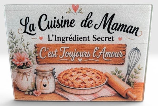 Planche à découper maman