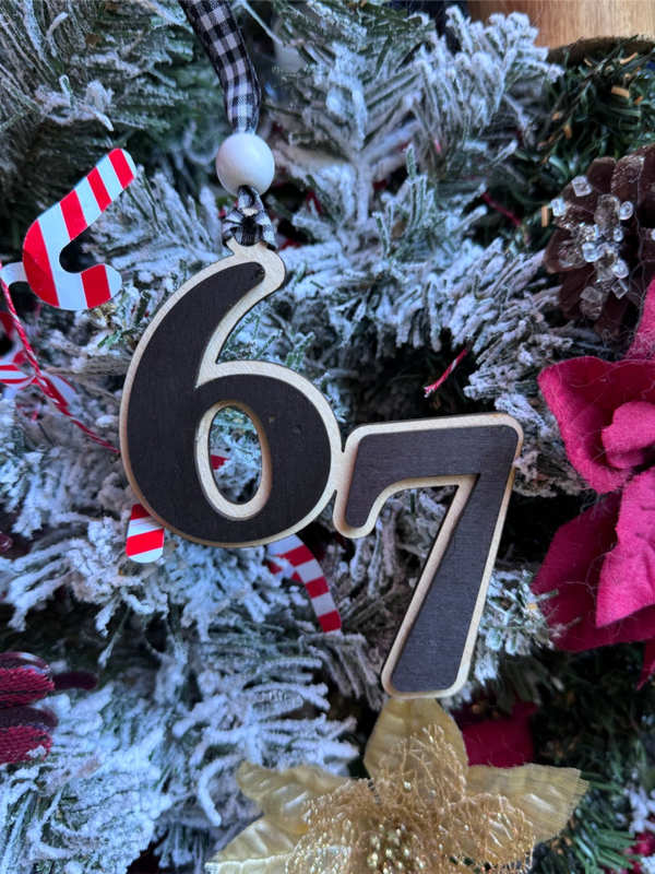 67 Holiday Ornament.