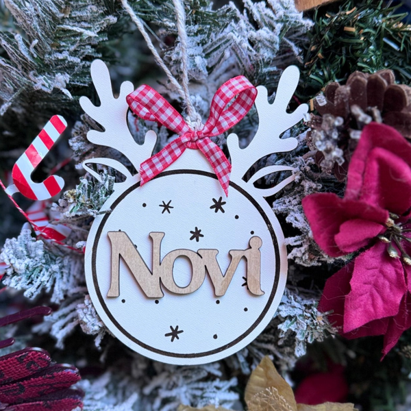 Reindeer Christmas Ornament