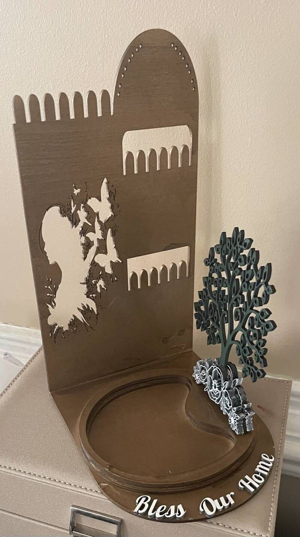 Earring Holder With Tree